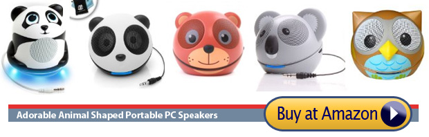 animal shaped usb speakers owl koala -teddy bear panda