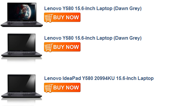Lenovo IdeaPad Y580 20994KU 15.6-Inch Laptop (Dawn Gray)